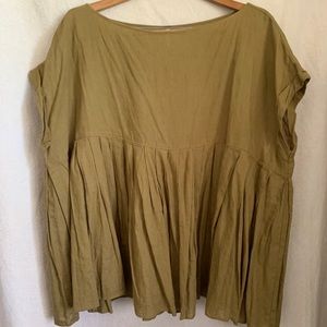 Free People peplum blouse